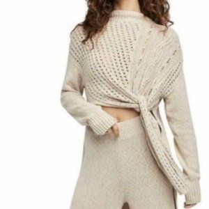 NWT- Free People Tunic & Pant 2 piece Knit